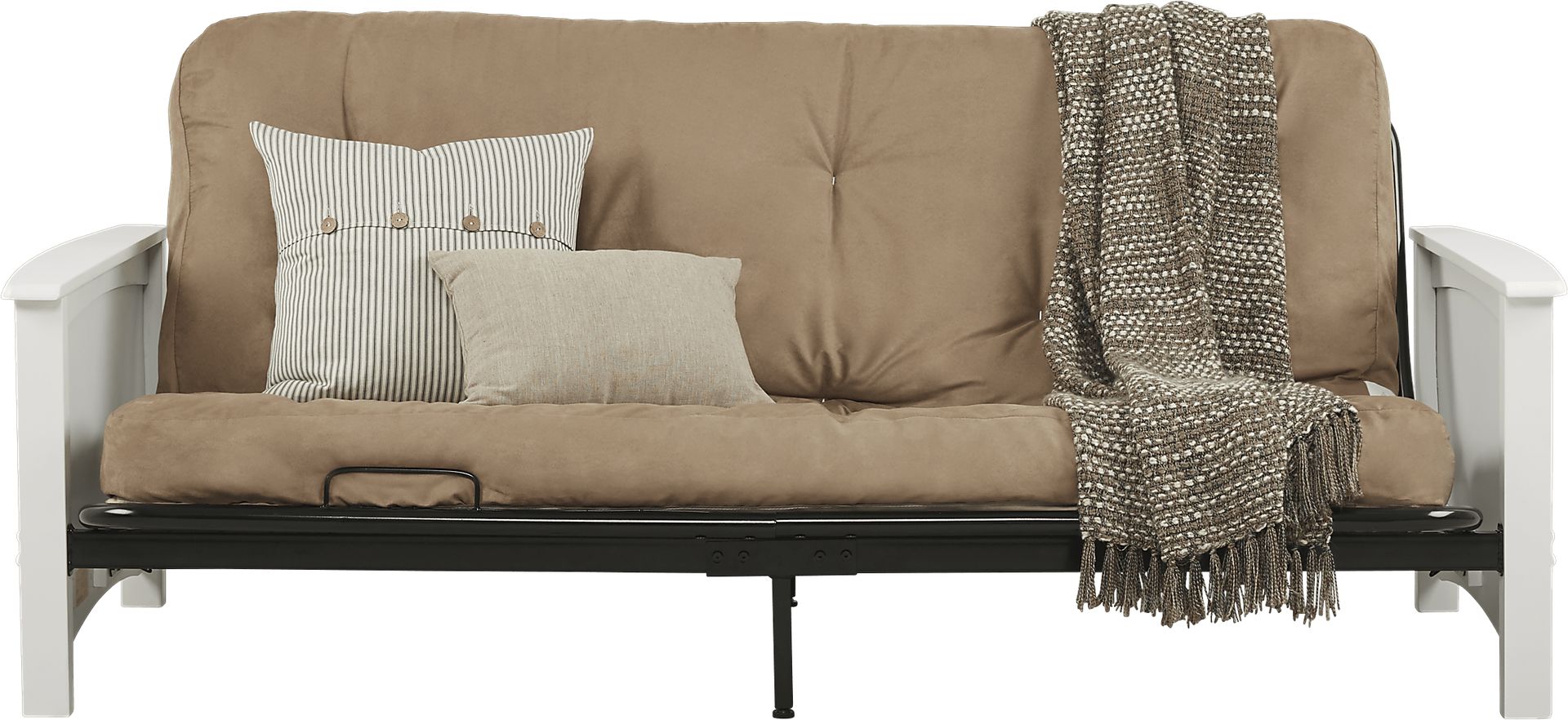 Aubert White Futon - Image 2