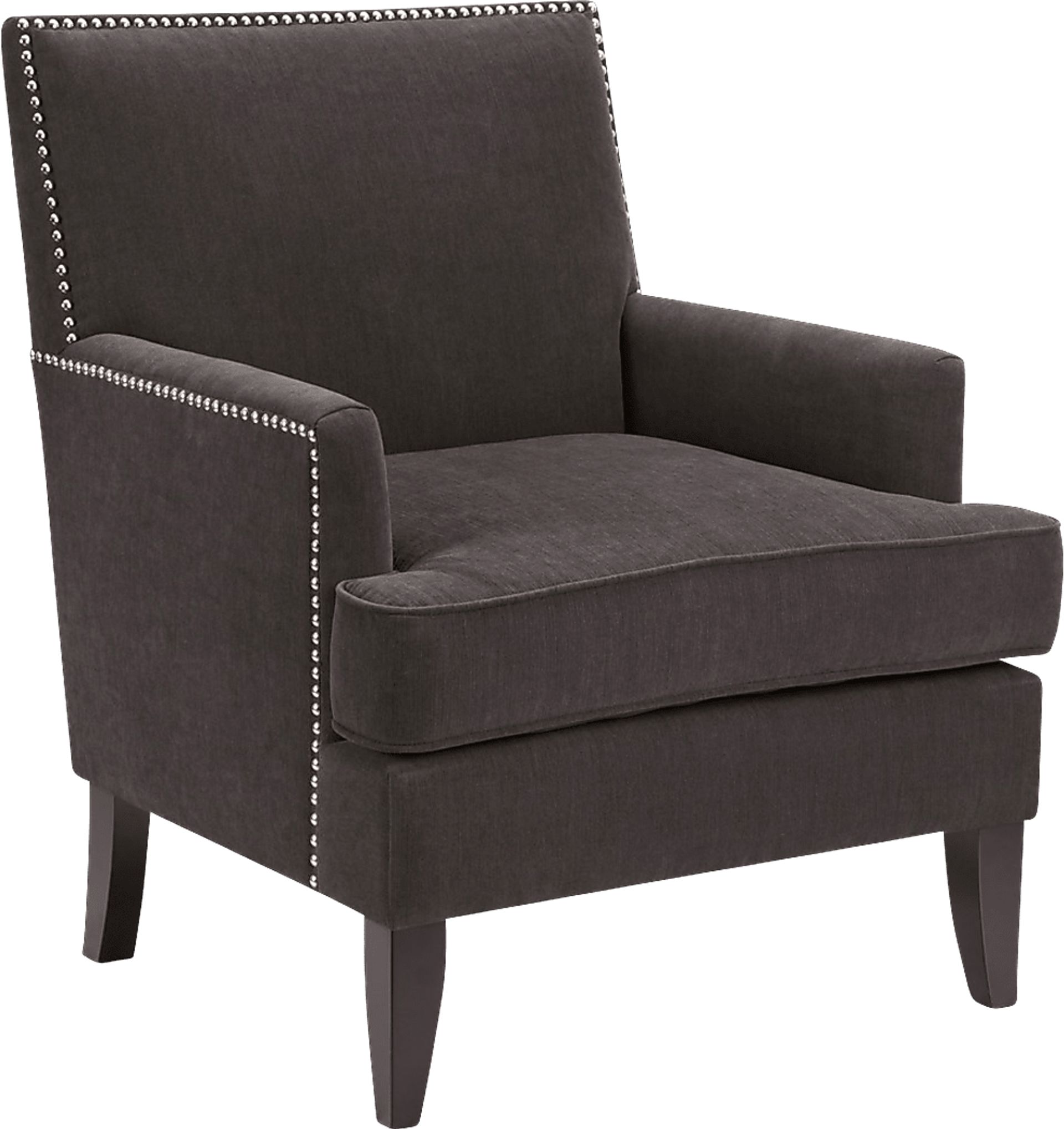 Aubinwood Charcoal Accent Chair - Image 1