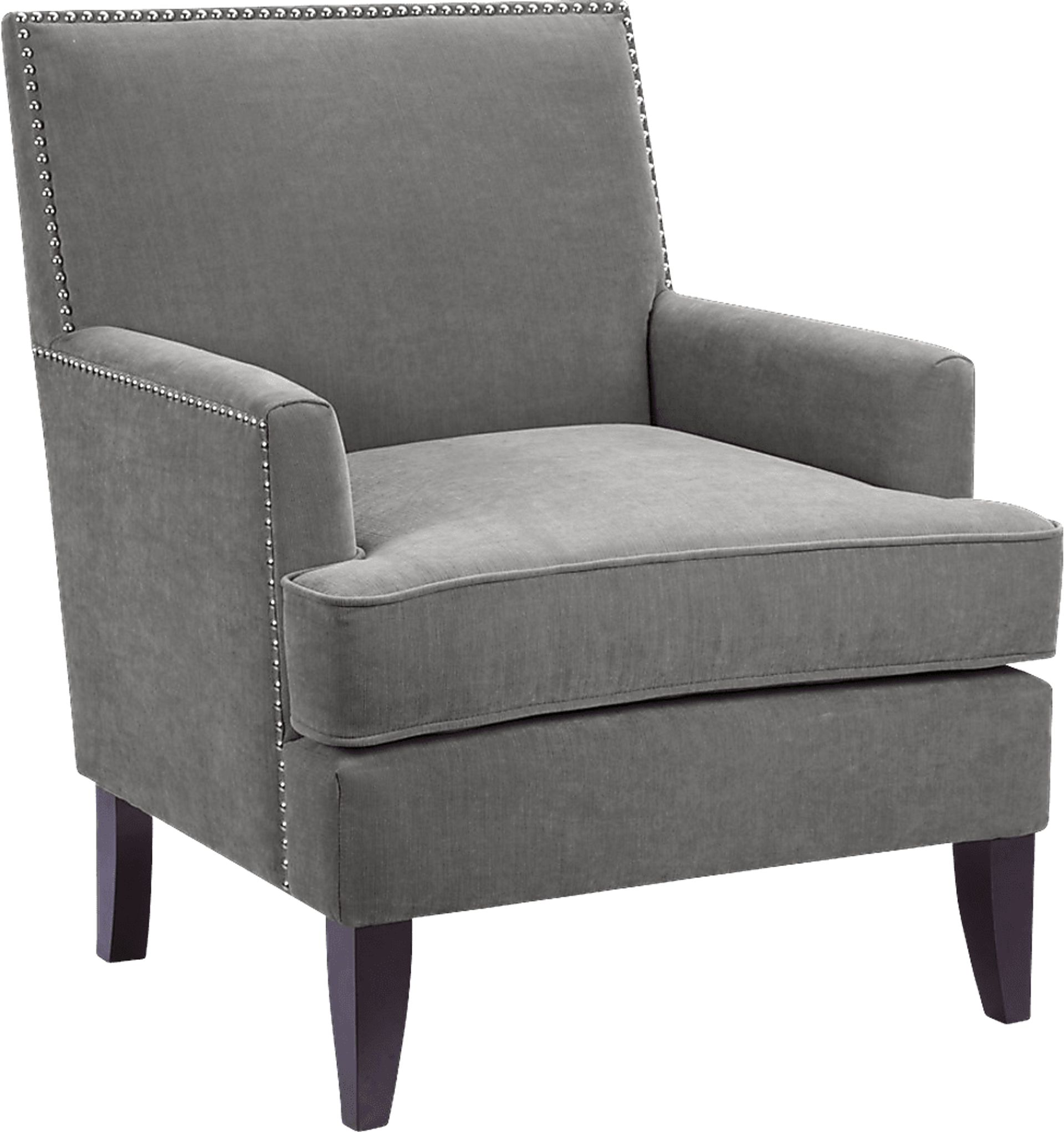 Aubinwood Gray Accent Chair - Image 1