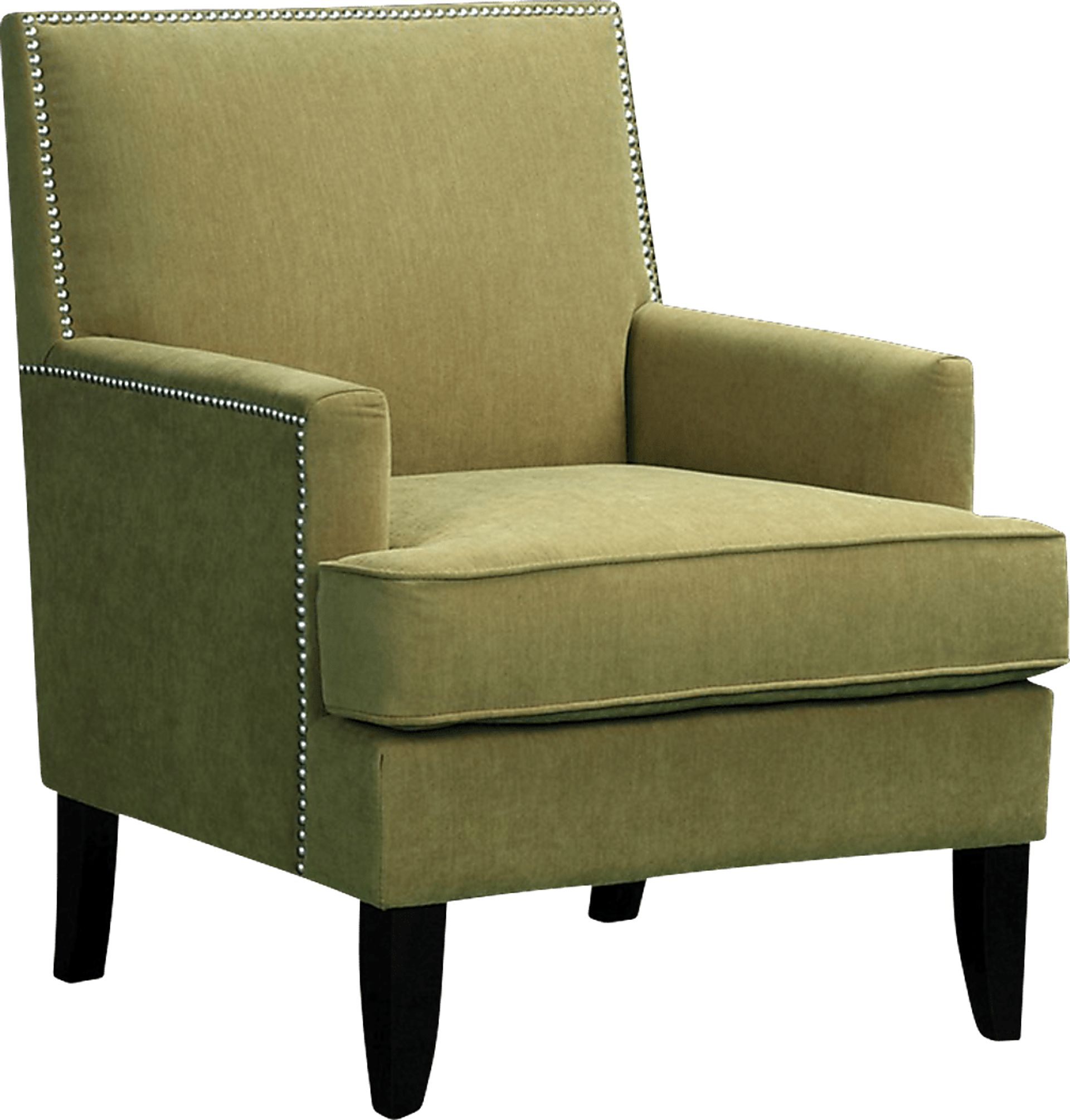 Aubinwood Green Accent Chair - Image 1