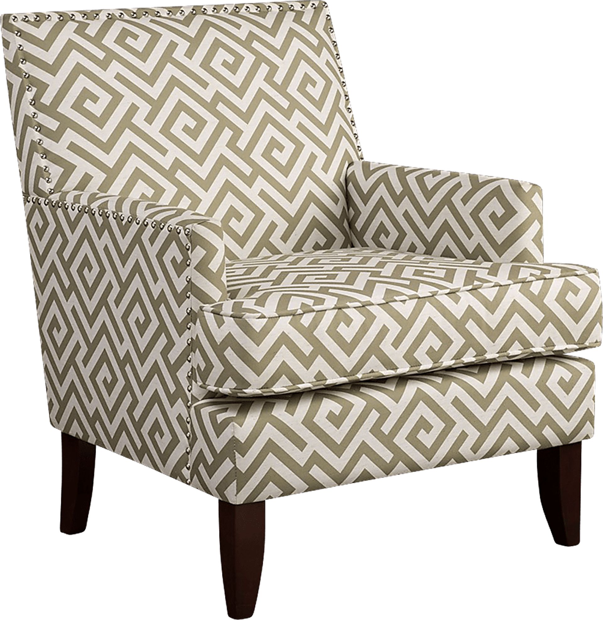 Aubinwood Natural Accent Chair - Image 1