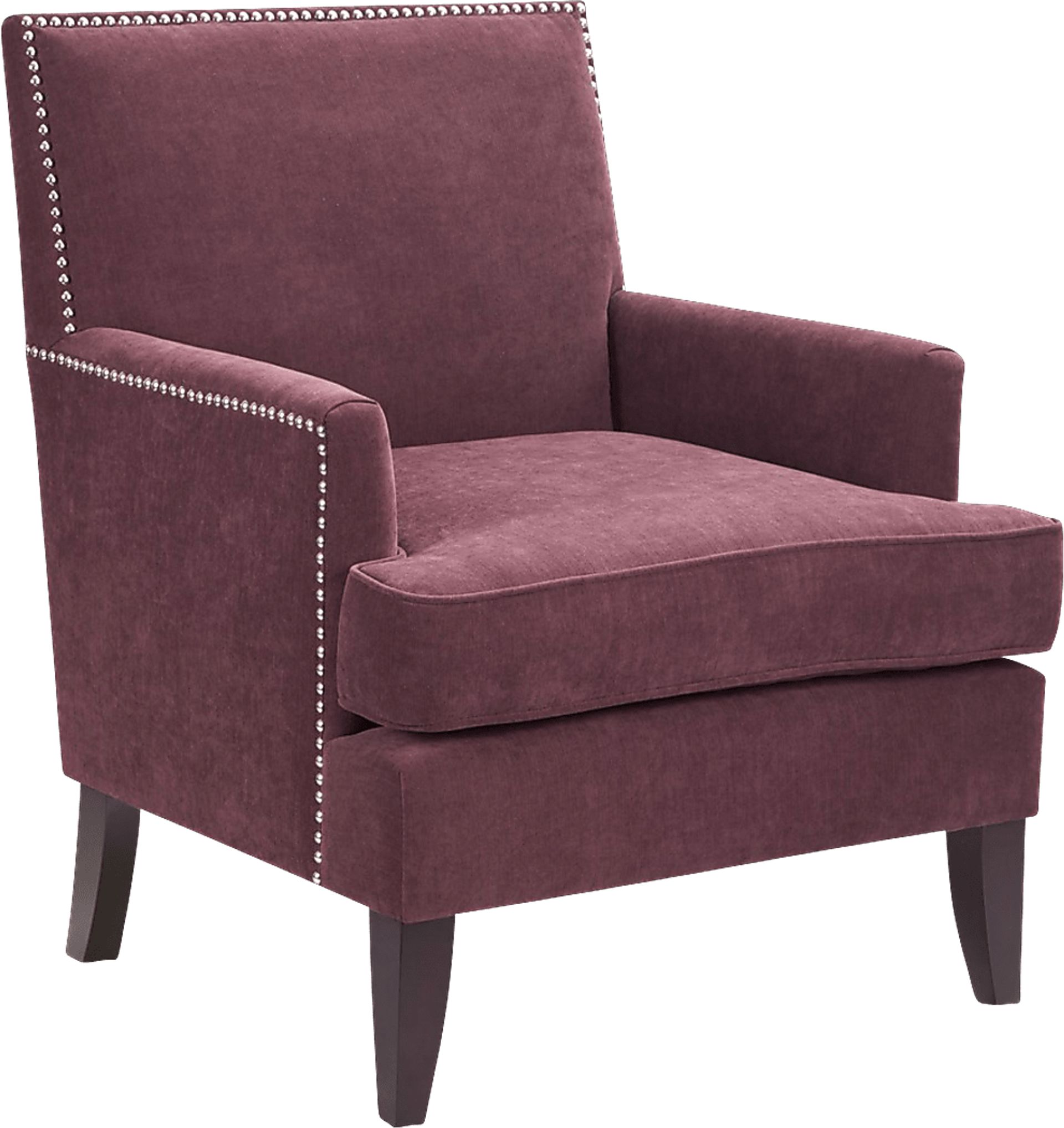Aubinwood Purple Accent Chair - Image 1
