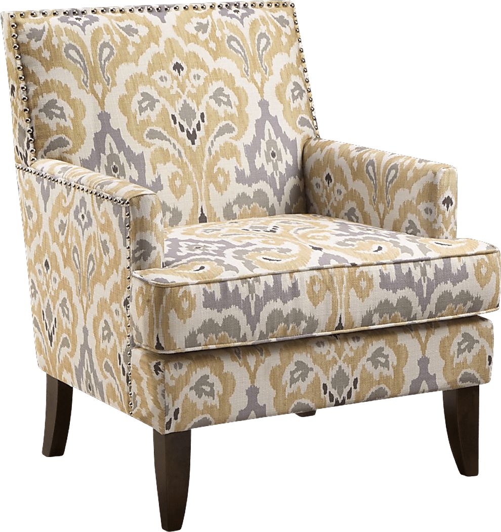 Aubinwood Yellow Accent Chair