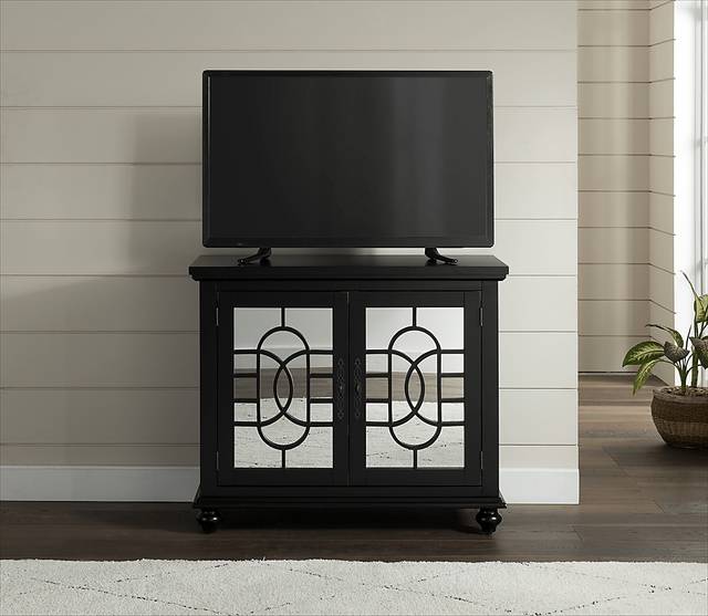 Aubry Black Accent Cabinet - Thumbnail - Image 6