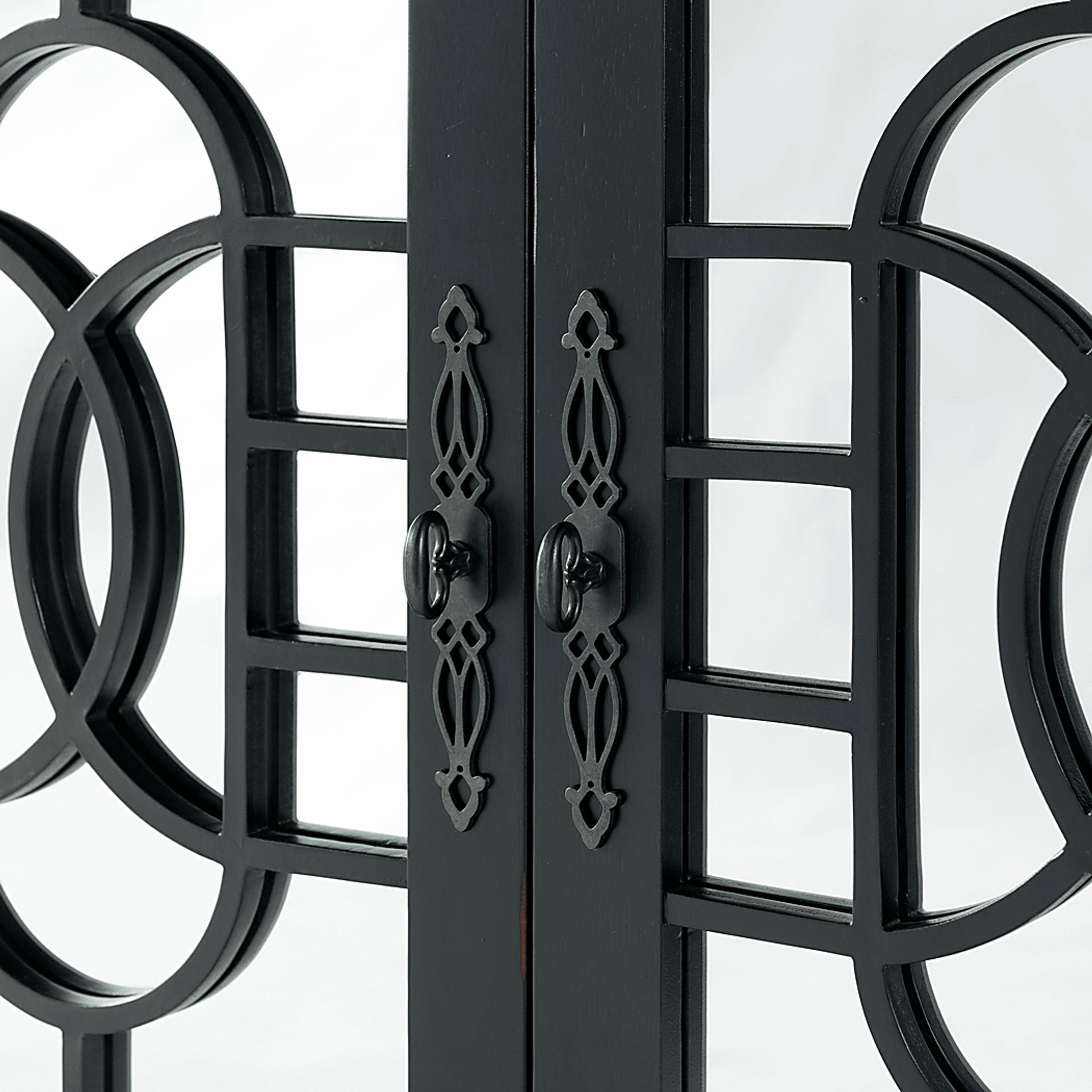 Aubry Black Accent Cabinet - Image 7