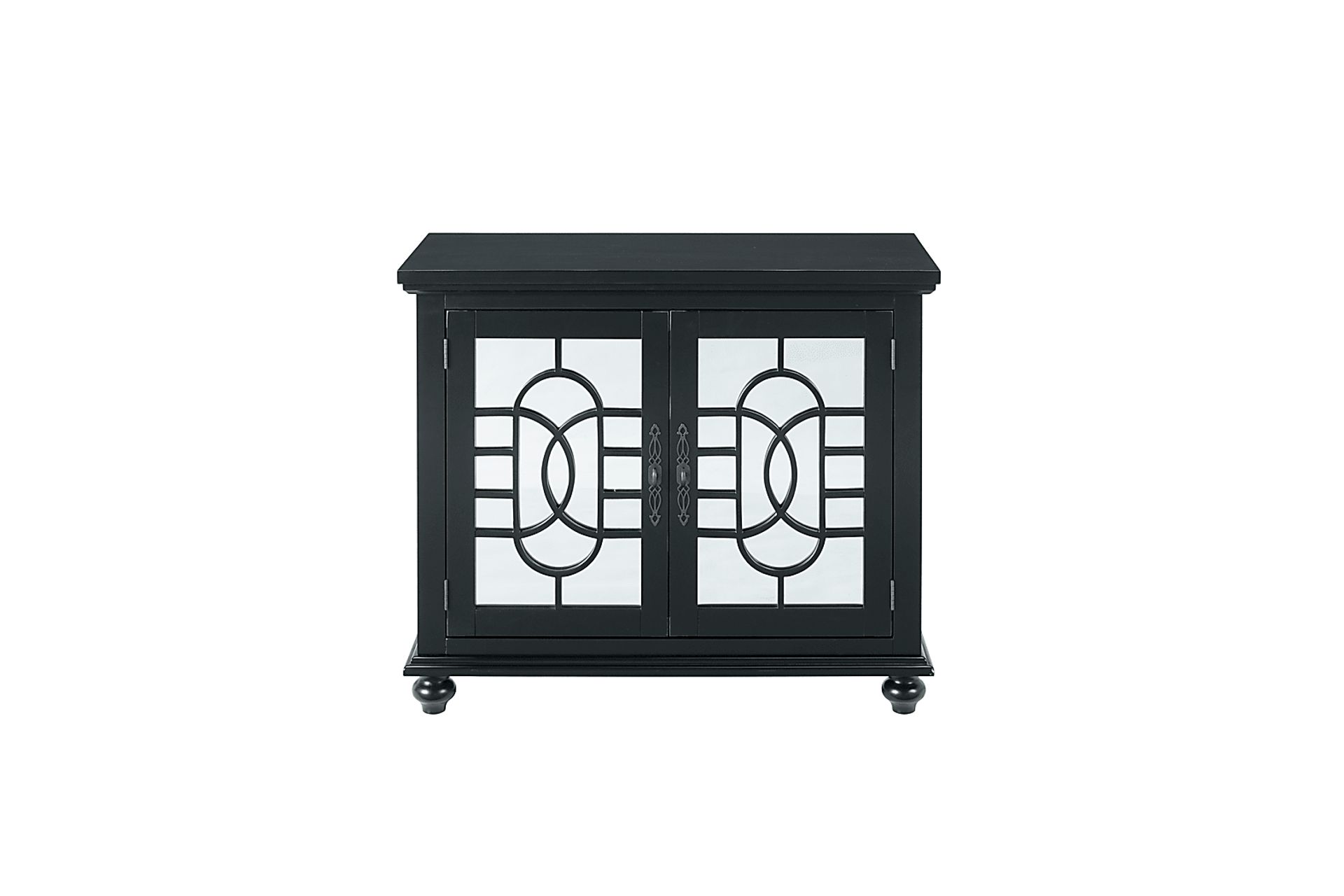 Aubry Black Accent Cabinet - Image 9