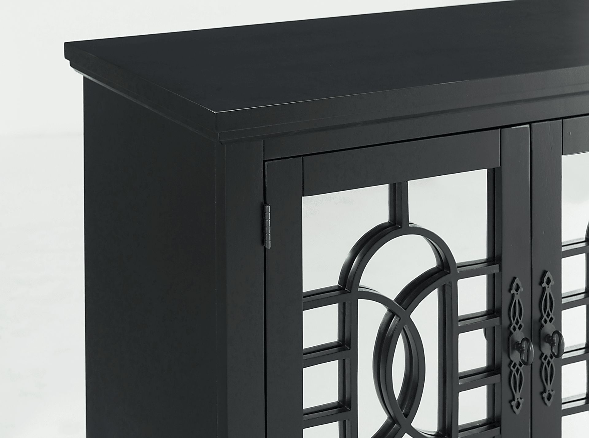 Aubry Black Accent Cabinet - Image 10