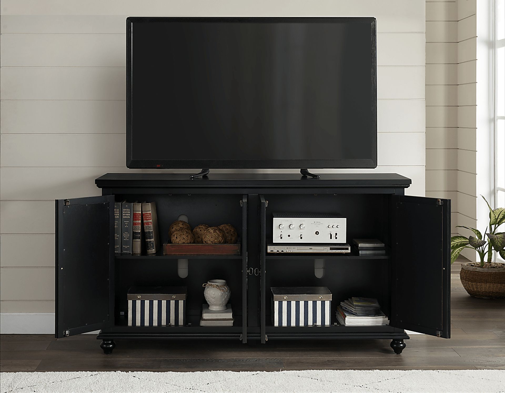 Aubry Black Credenza - Image 6