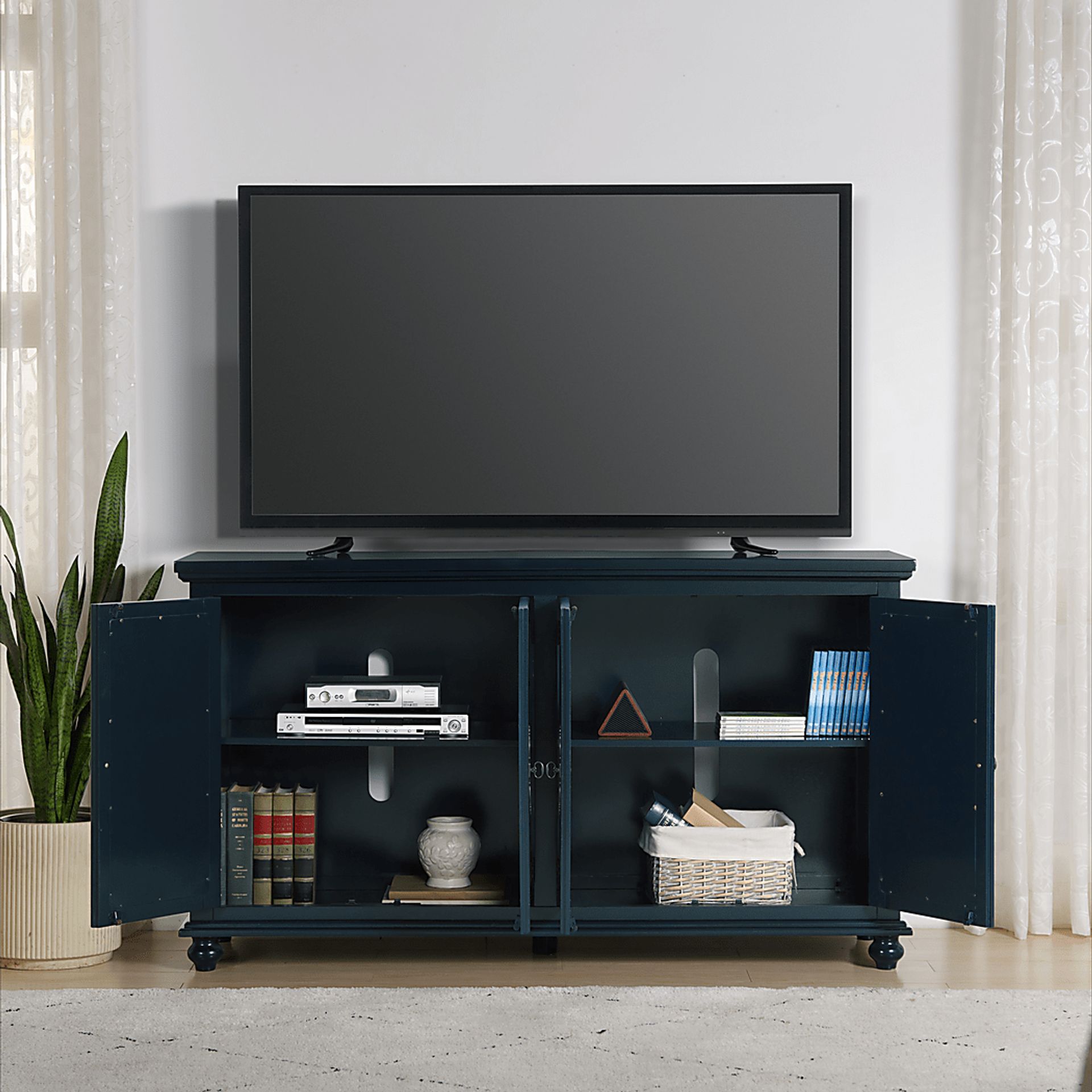 Aubry Blue Credenza - Image 7