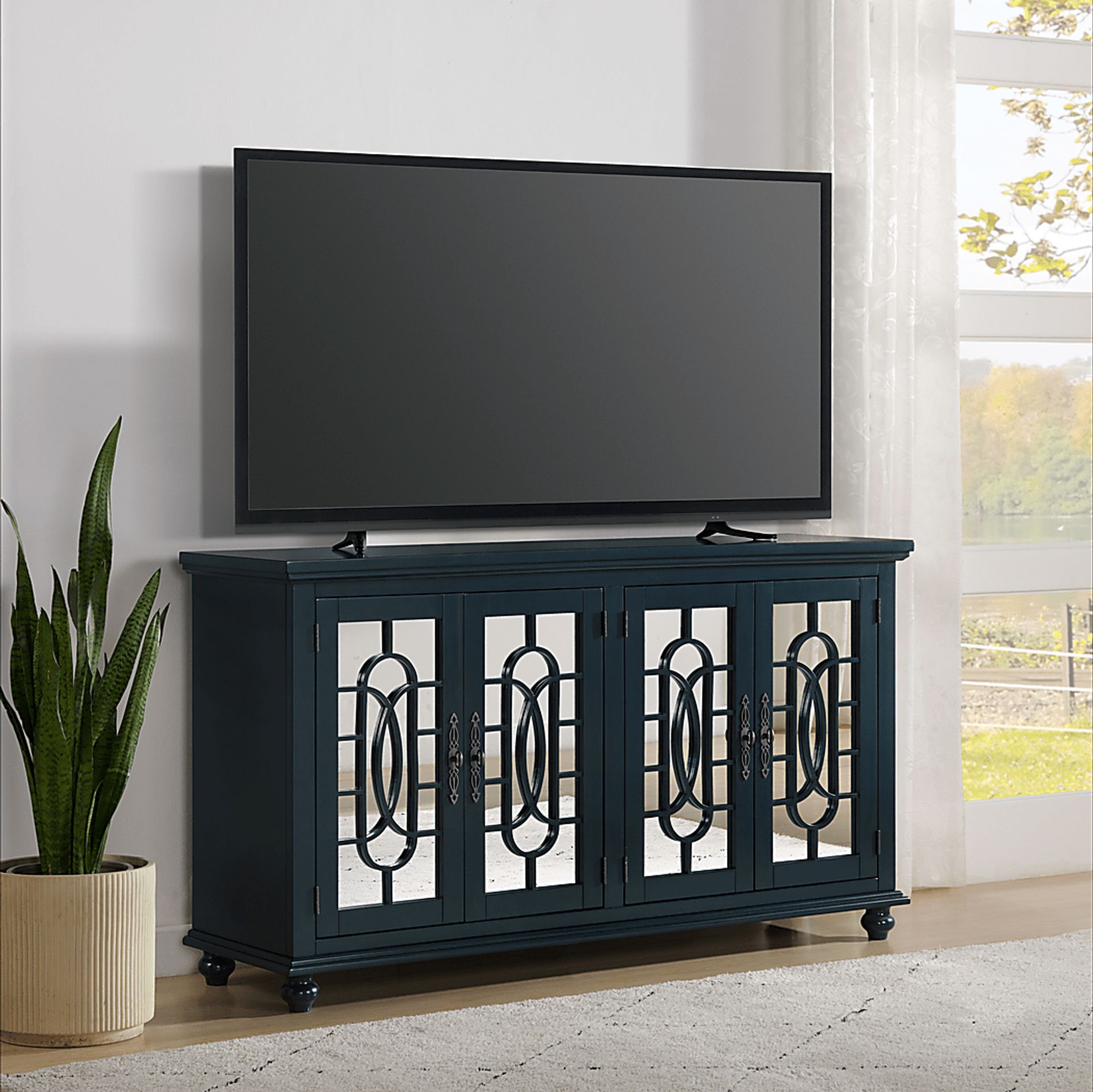 Aubry Blue Credenza - Image 8