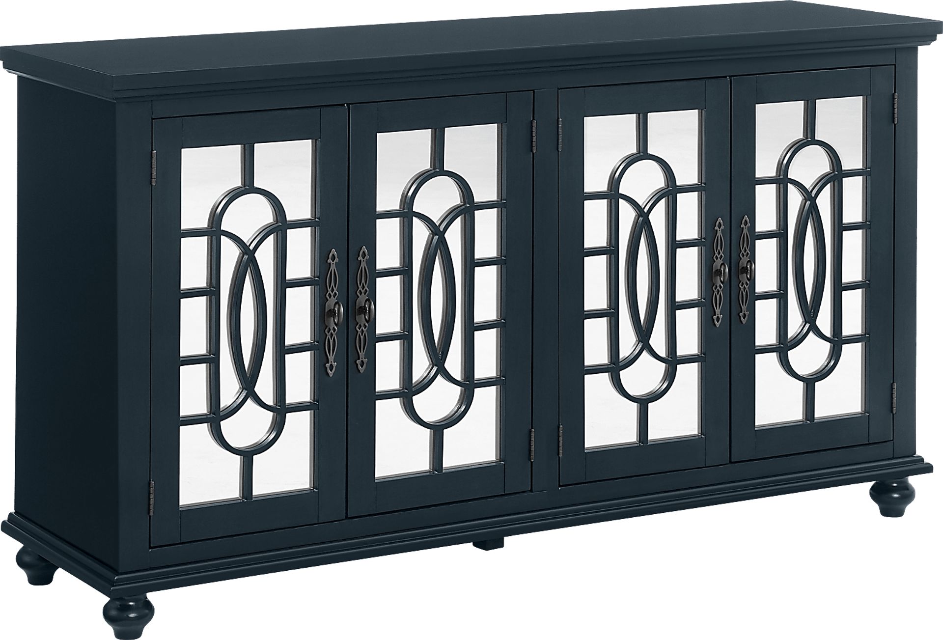 Aubry Blue Credenza - Image 1