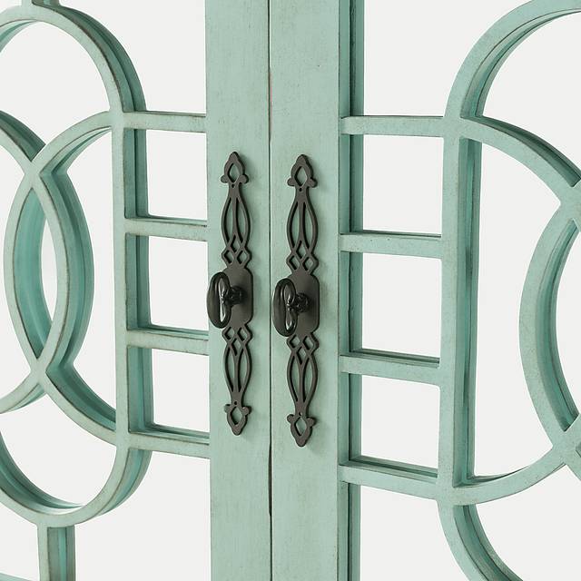 Aubry Seafoam Accent Cabinet - Thumbnail - Image 2