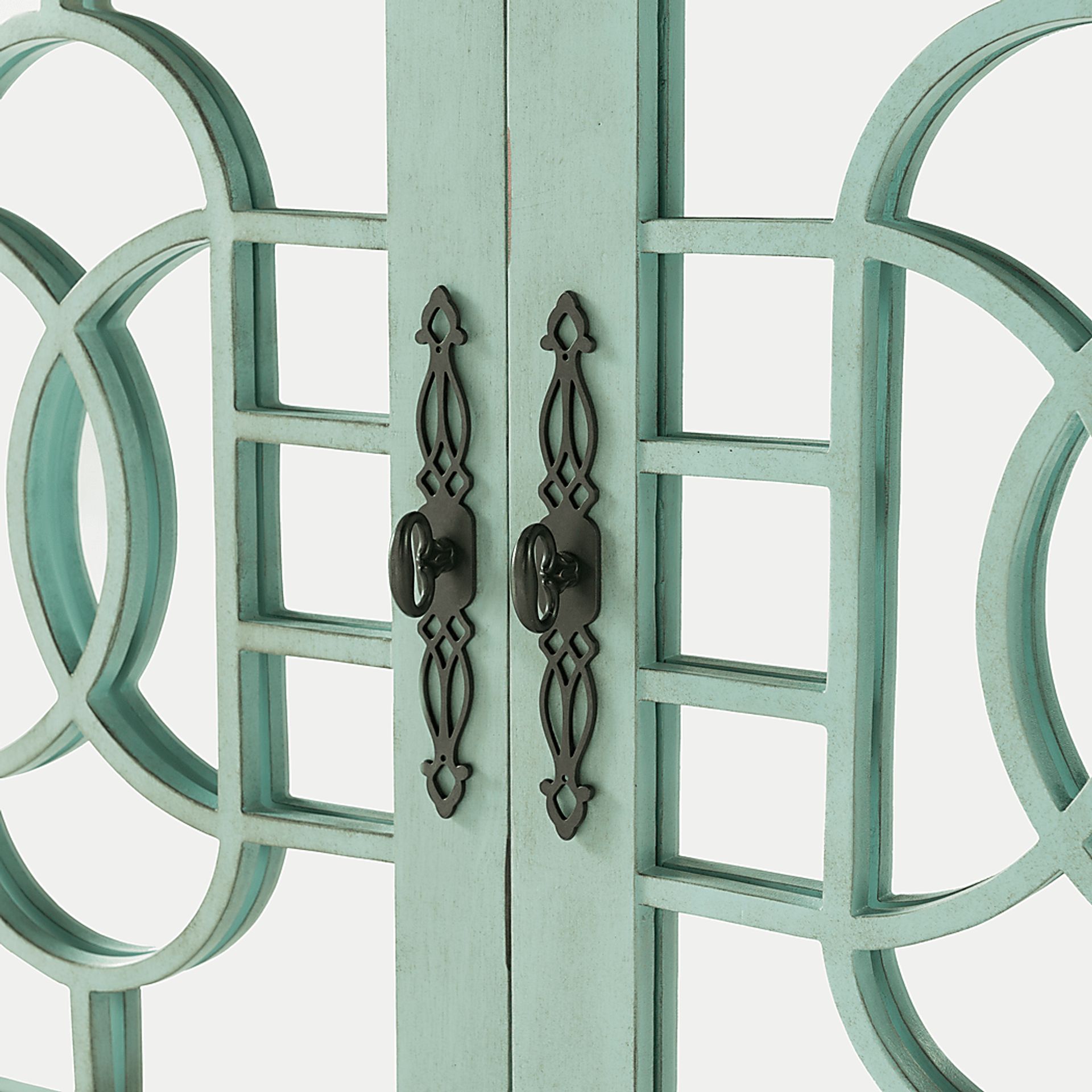 Aubry Seafoam Accent Cabinet - Image 2