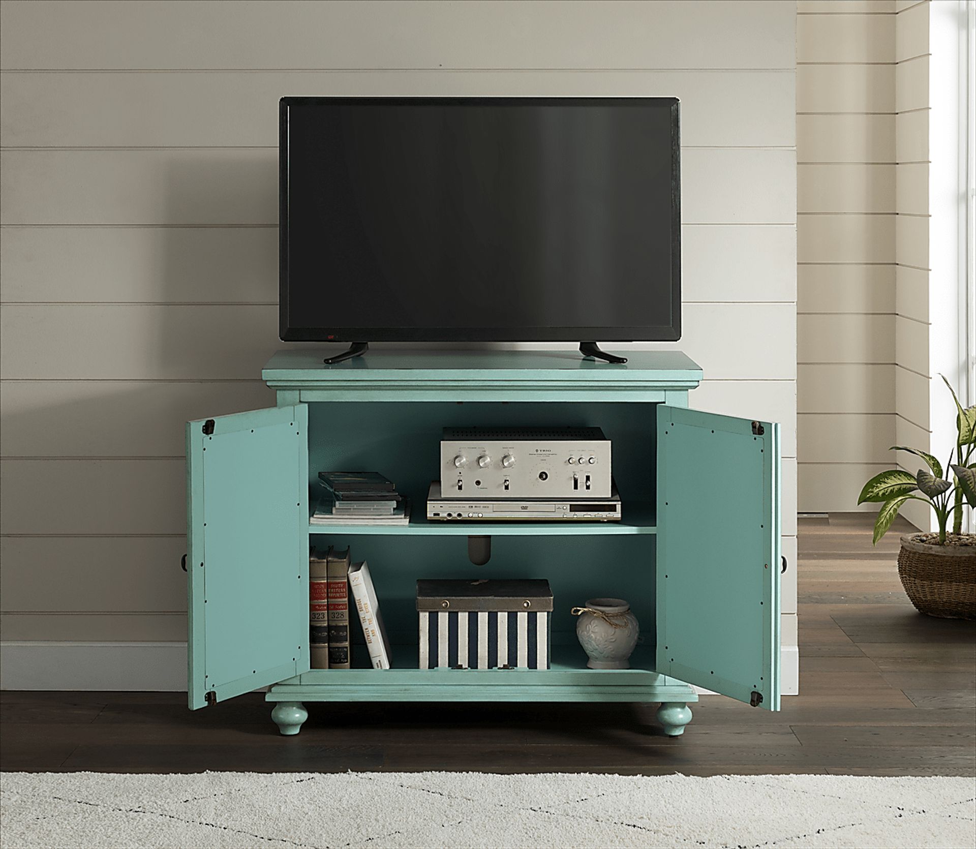 Aubry Seafoam Accent Cabinet - Image 5