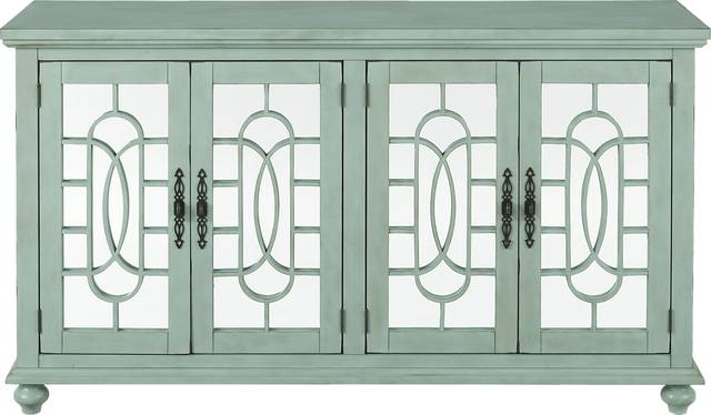 Aubry Seafoam Credenza - Thumbnail - Image 1