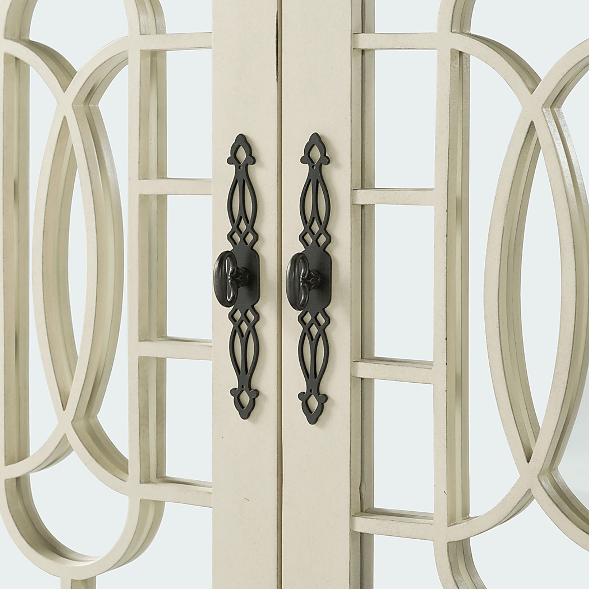 Aubry White Credenza - Image 2