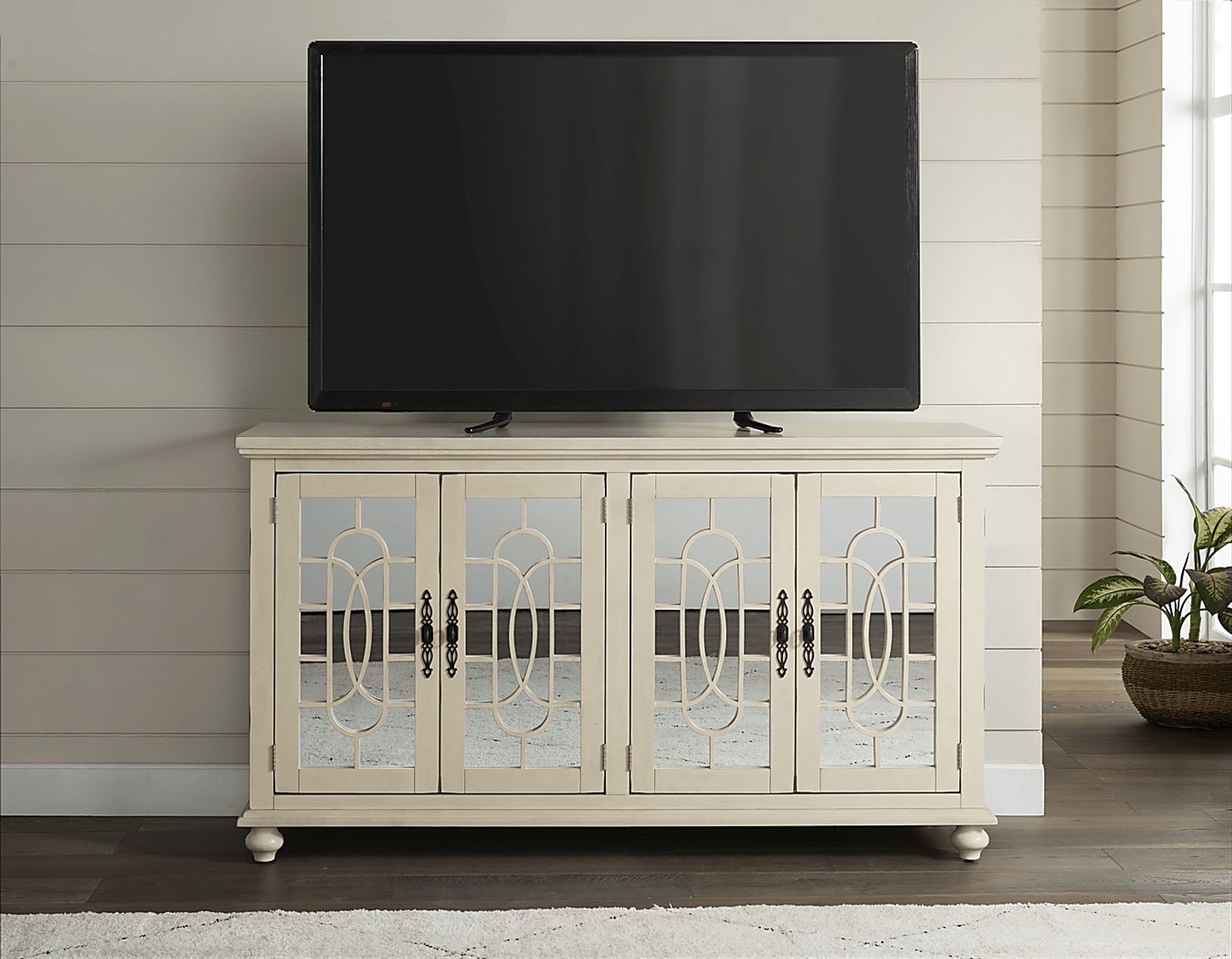 Aubry White Credenza - Image 7