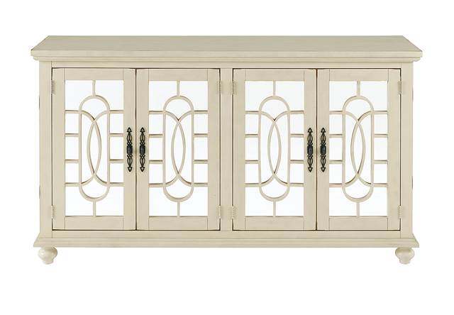 Aubry White Credenza - Thumbnail - Image 8