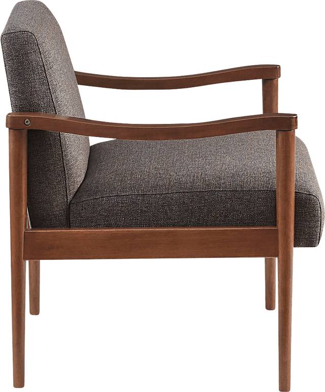Auburnhill Brown Accent Chair - Thumbnail - Image 2
