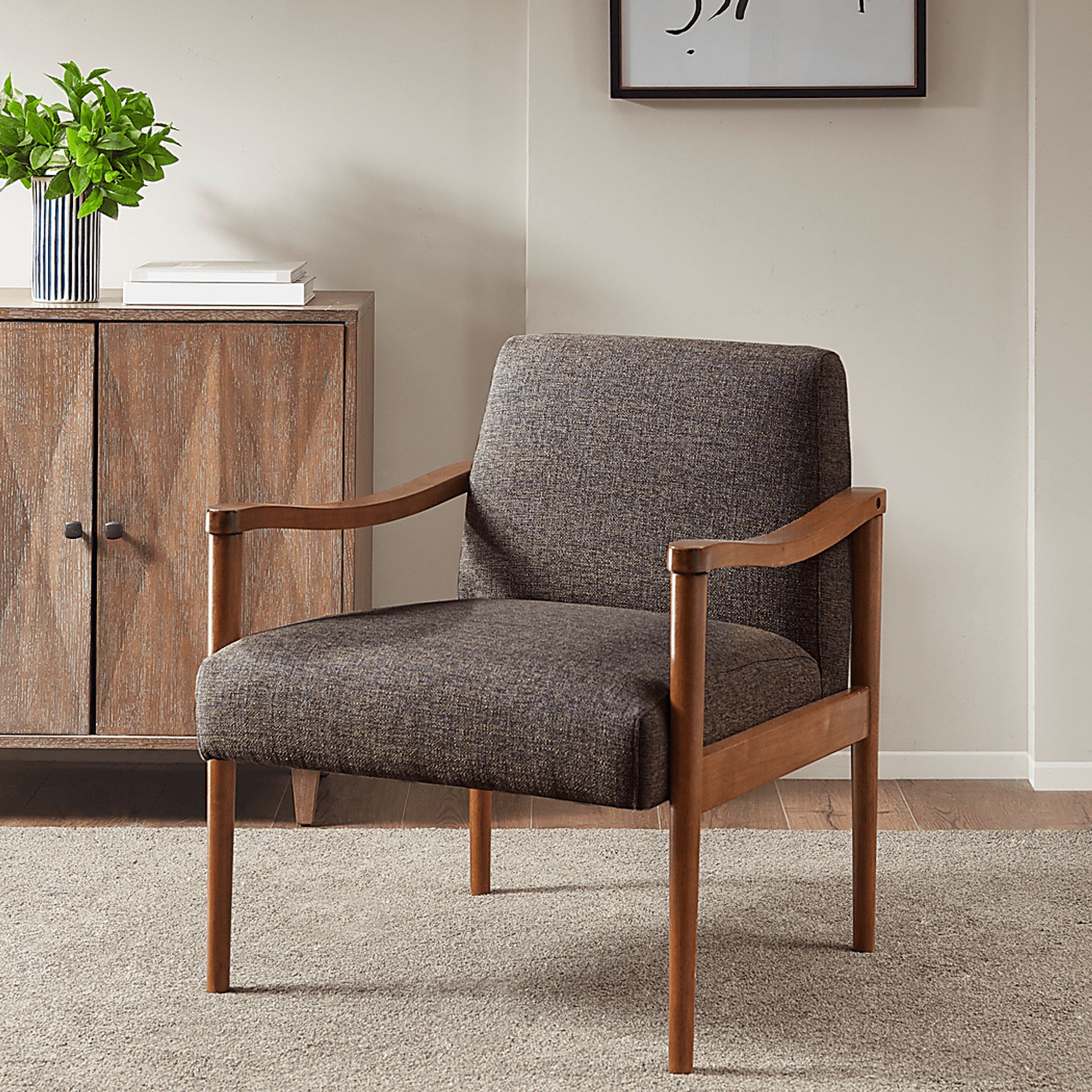 Auburnhill Brown Accent Chair - Image 7