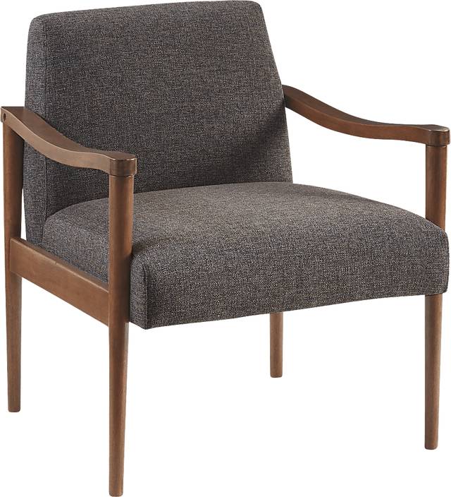 Auburnhill Brown Accent Chair - Thumbnail - Image 1