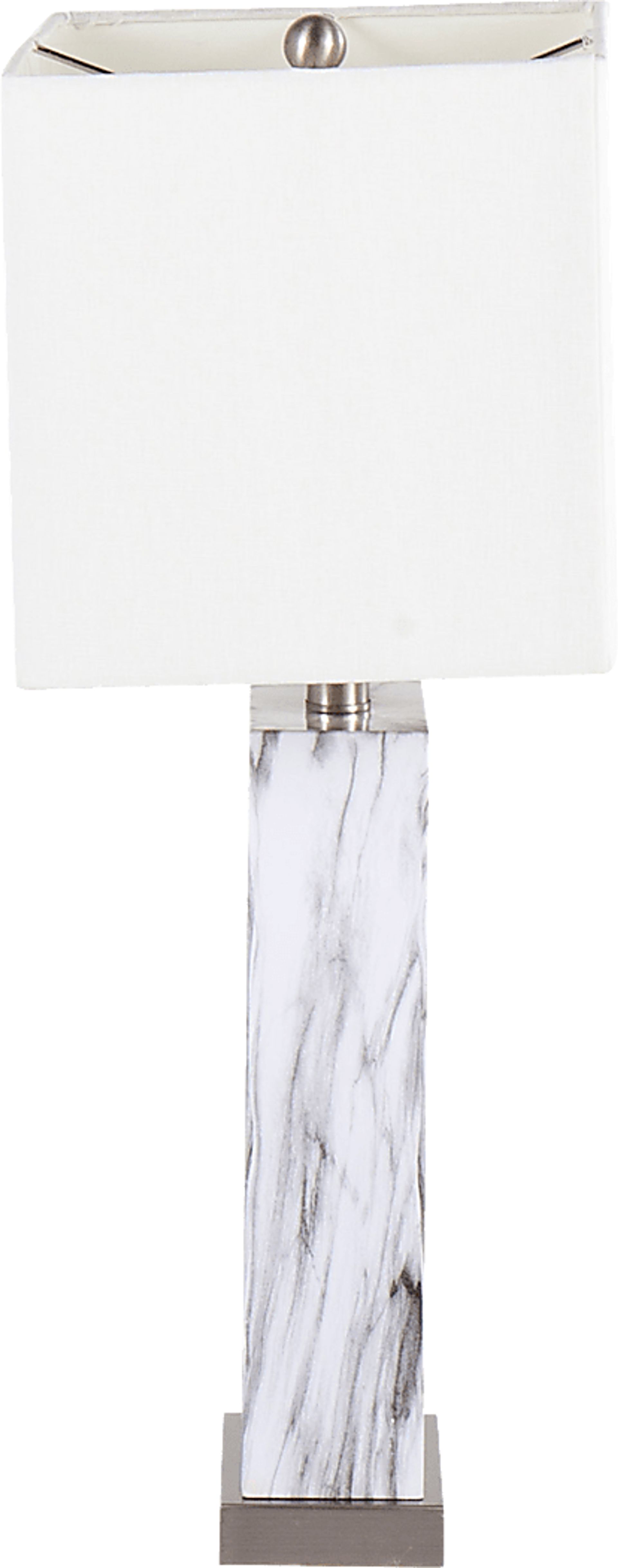Audane White Table Lamp - Image 2