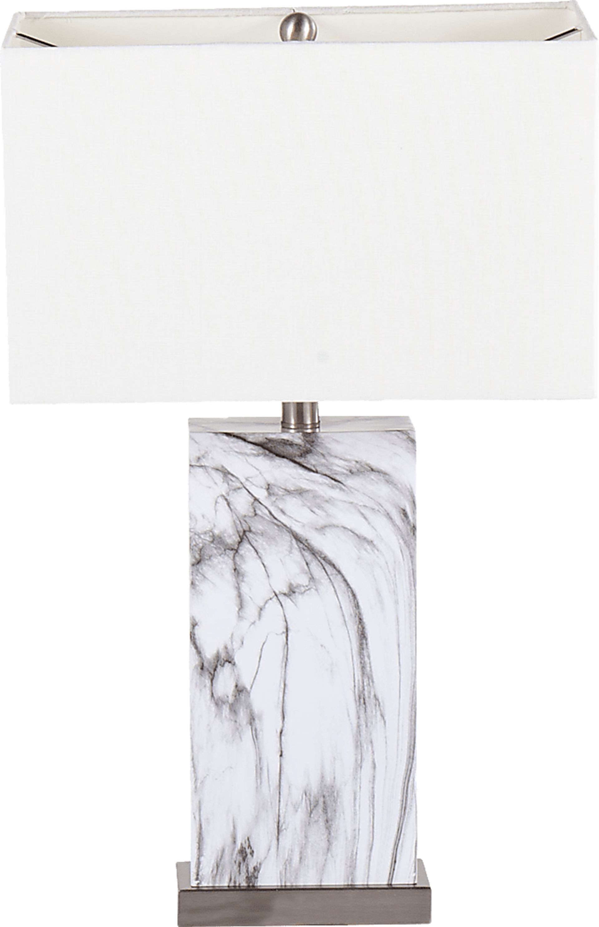 Audane White Table Lamp - Image 3