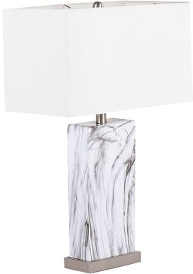 Audane White Table Lamp