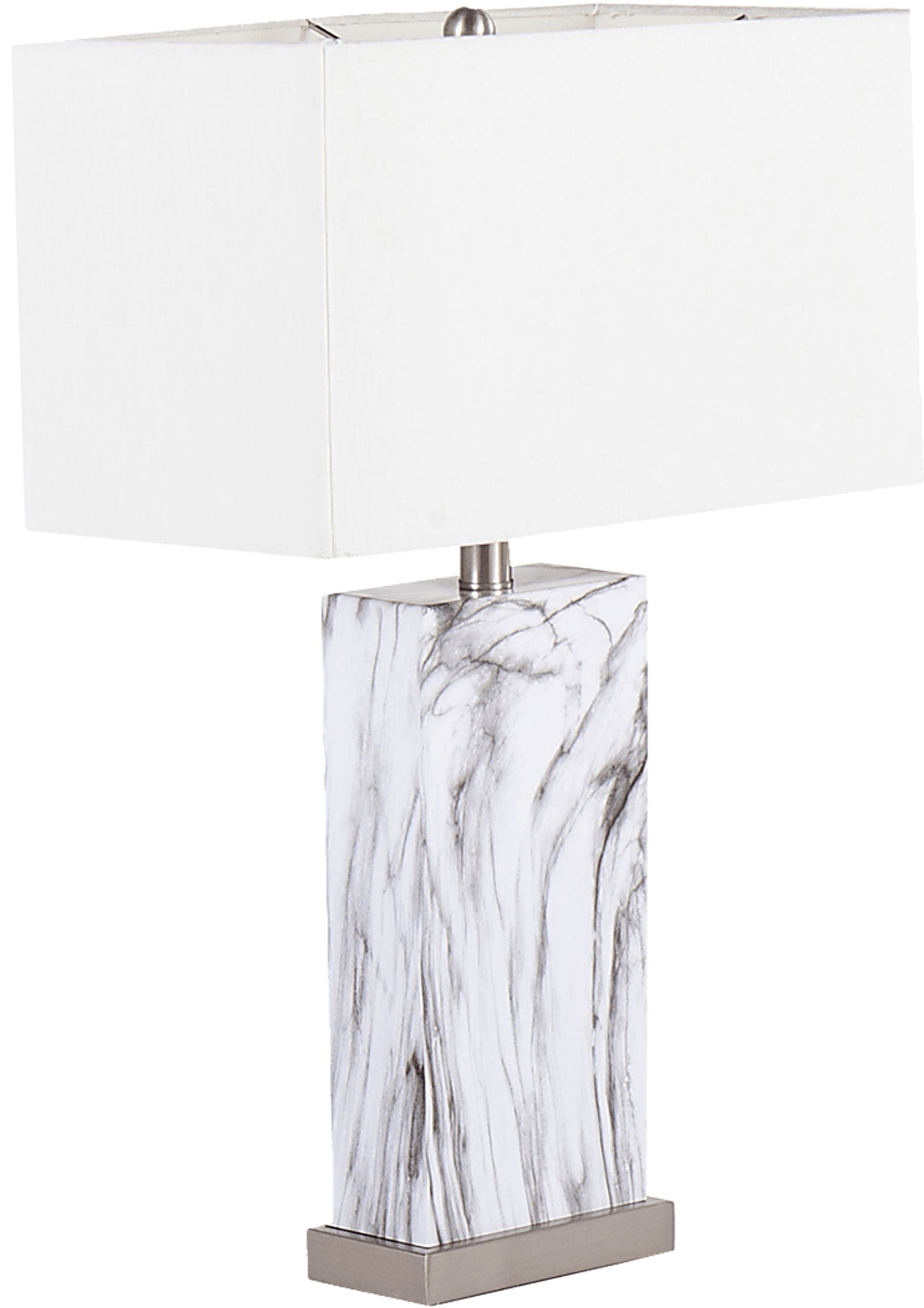Audane White Table Lamp - Image 1