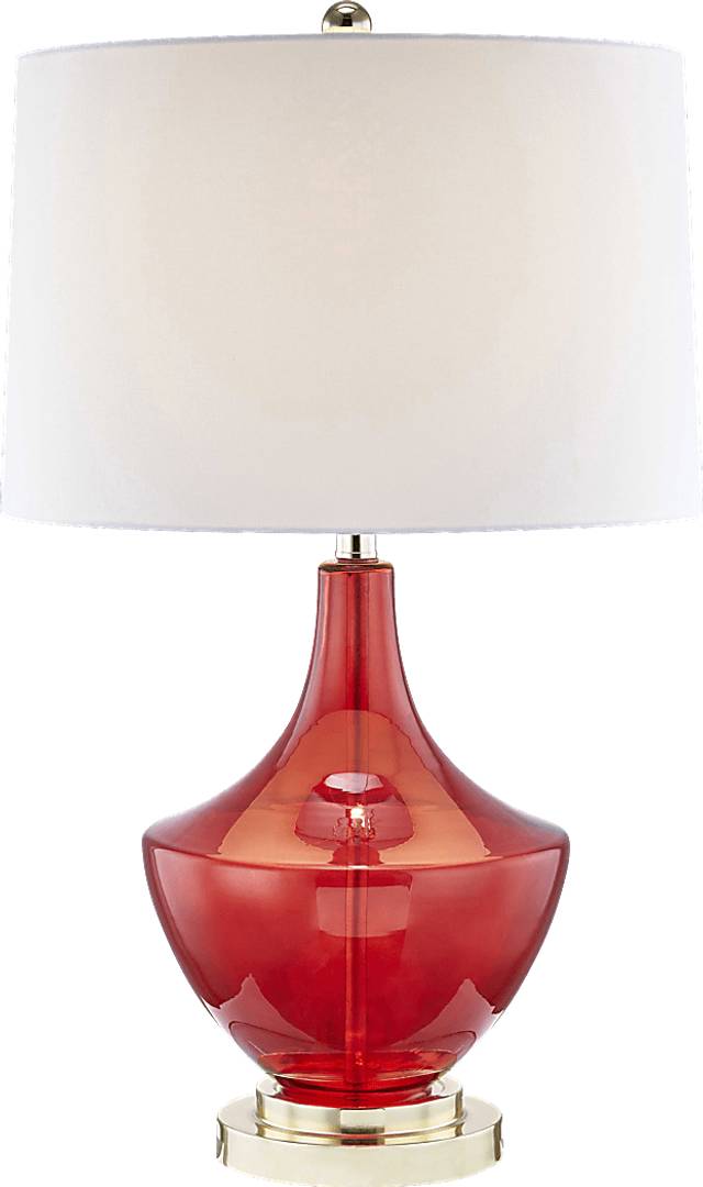 Audernarde Red Lamp - Thumbnail - Image 1