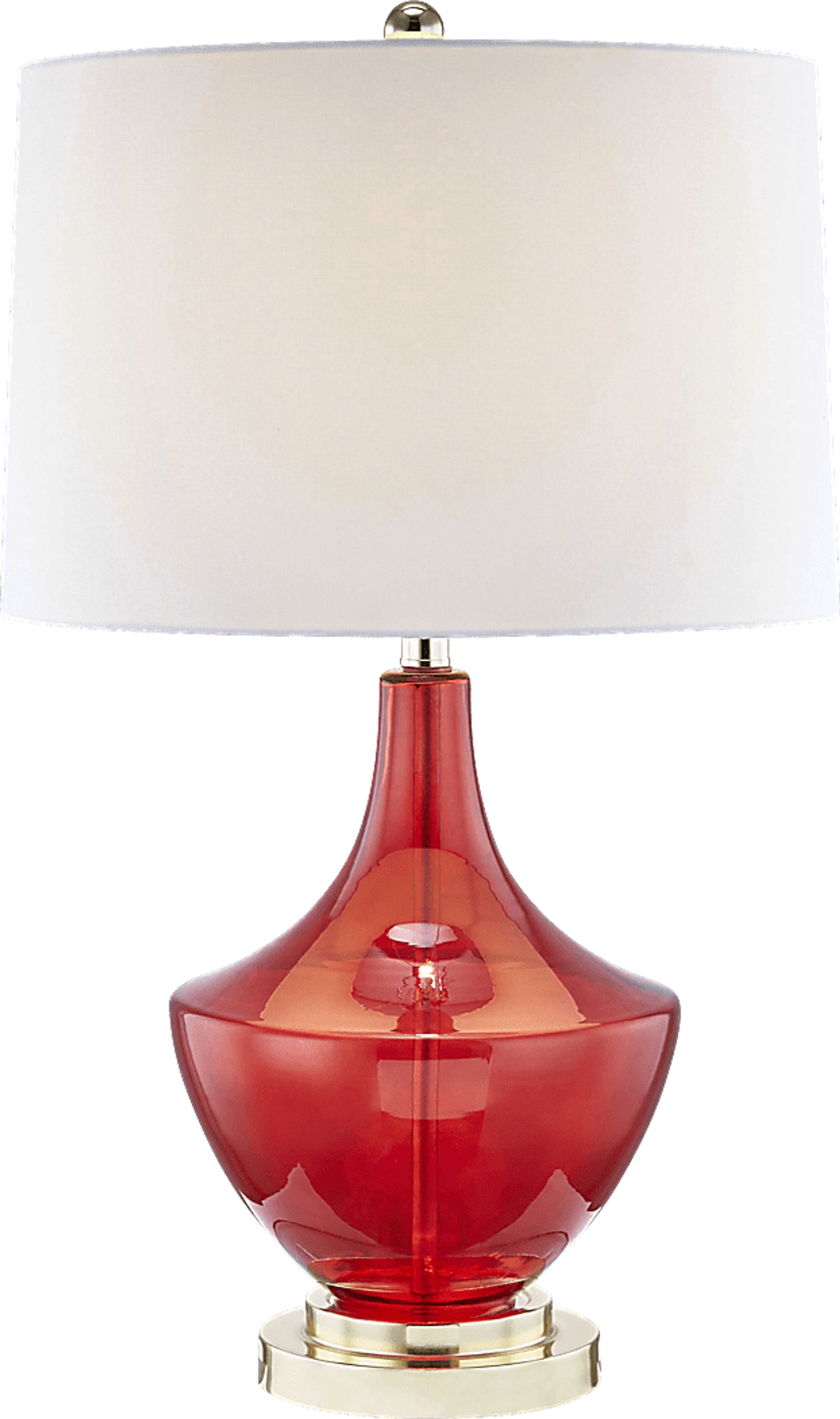 Audernarde Red Lamp - Image 1
