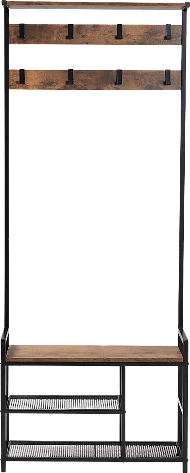 Audobon Brown Coat Rack - Thumbnail - Image 3