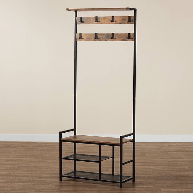 Audobon Brown Coat Rack - Thumbnail - Image 7