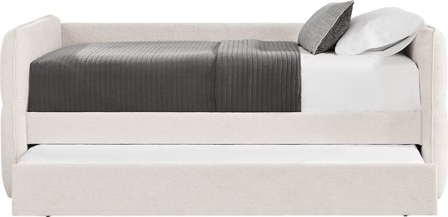 Audra Place Beige Daybed with Trundle - Thumbnail - Image 2