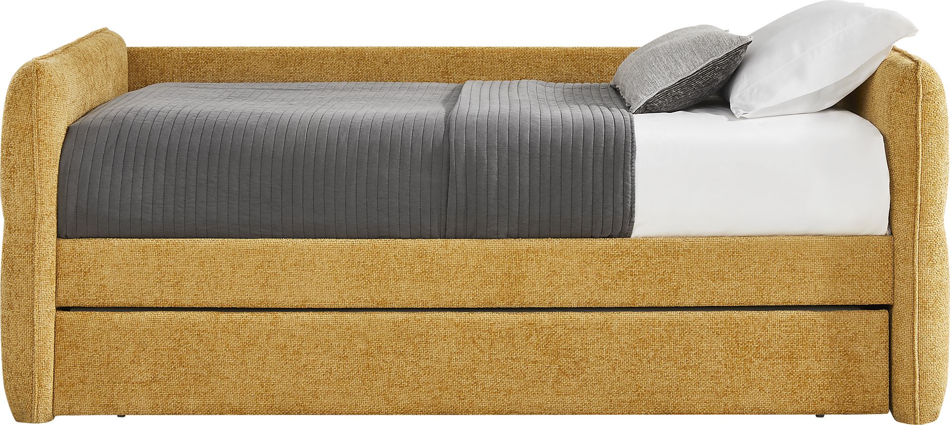 Audra Place Gold Daybed with Trundle - Image 2