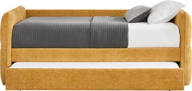 Audra Place Gold Daybed with Trundle - Thumbnail - Image 2
