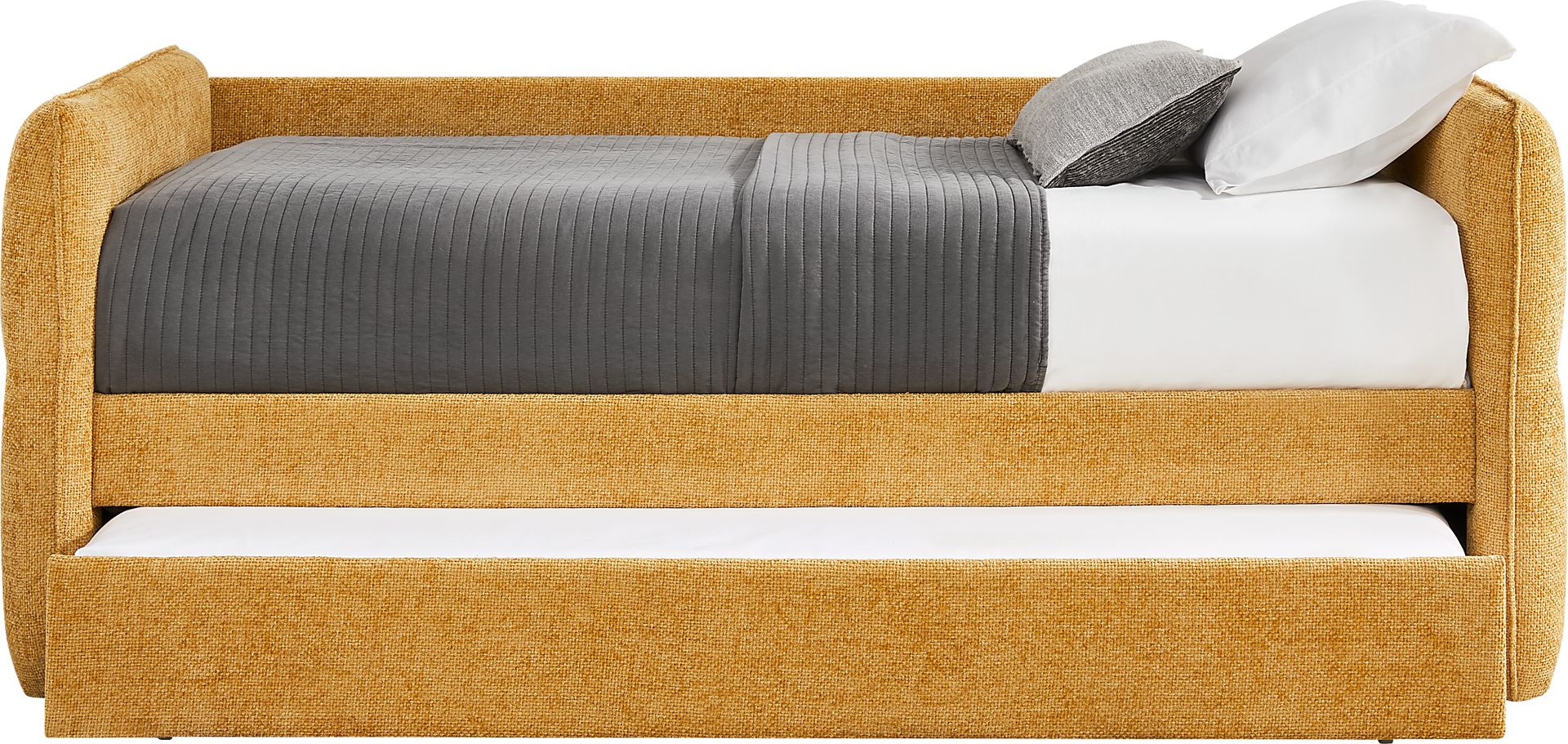 Audra Place Gold Daybed with Trundle - Image 2