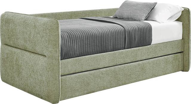 Audra Place Green Daybed with Trundle - Thumbnail - Image 1