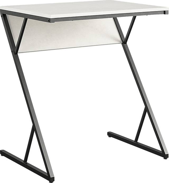Audrad White Accent Table - Thumbnail - Image 1