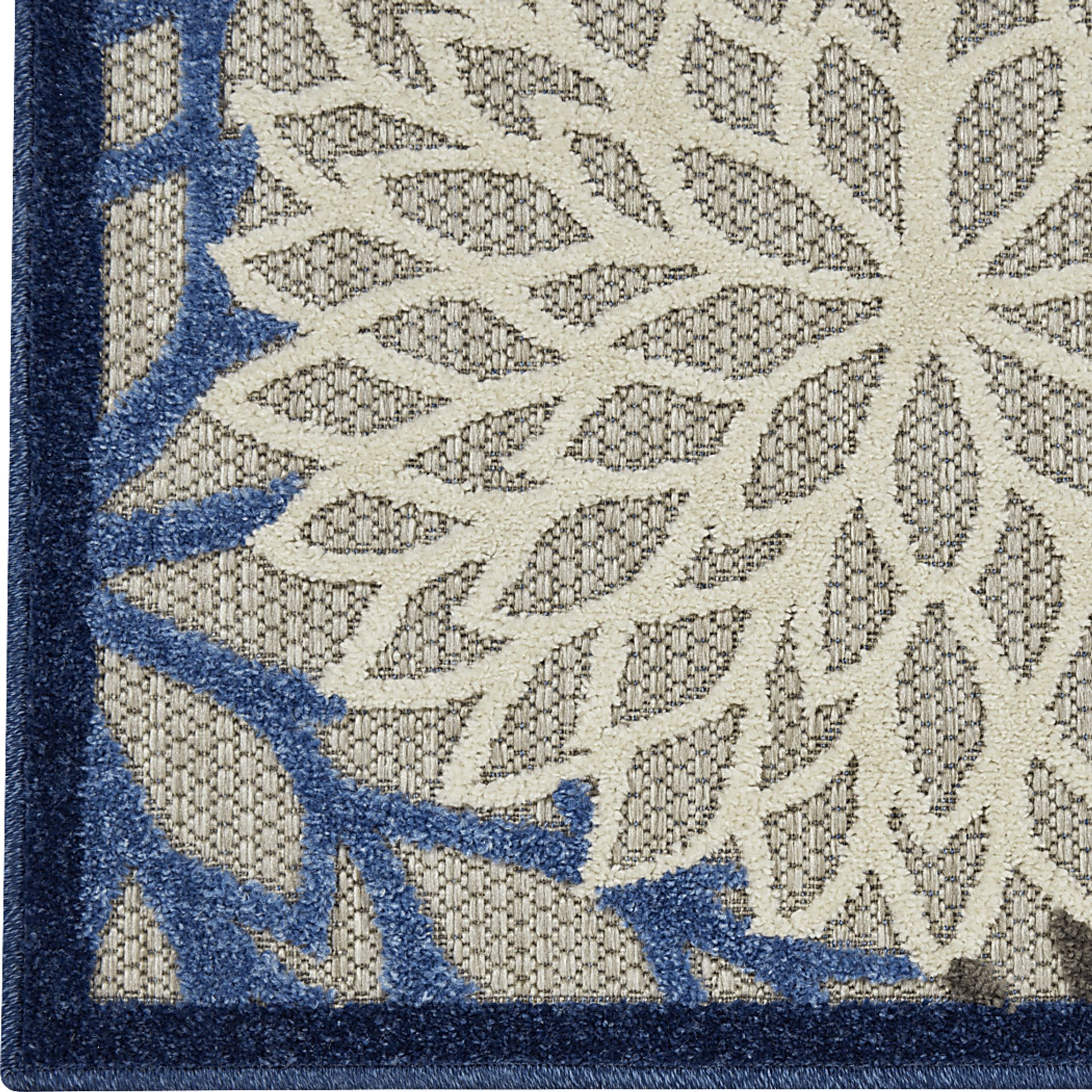 Audry Blue 5' x 8' Indoor/Outdoor Rug - Image 6
