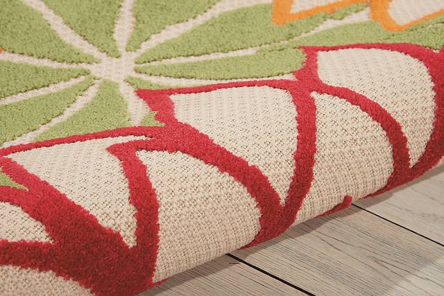 Audry Green 8' x 11' Indoor/Outdoor Rug - Thumbnail - Image 2