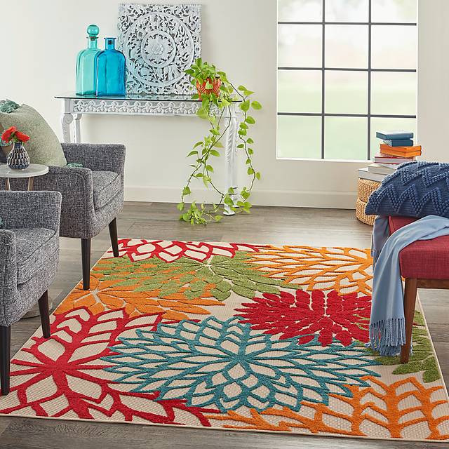 Audry Green 8' x 11' Indoor/Outdoor Rug - Thumbnail - Image 9