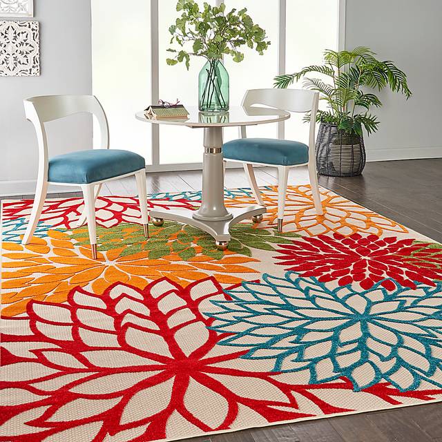 Audry Green 8' x 11' Indoor/Outdoor Rug - Thumbnail - Image 10