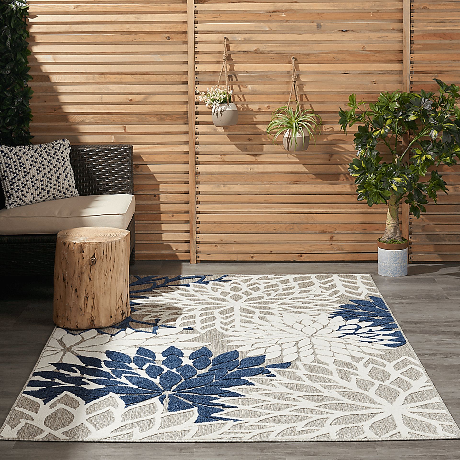 Audry Ivory 8' x 11' Indoor/Outdoor Rug - Image 10