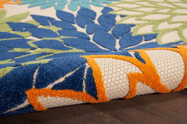 Audry Multi 8' x 11' Indoor/Outdoor Rug - Thumbnail - Image 2