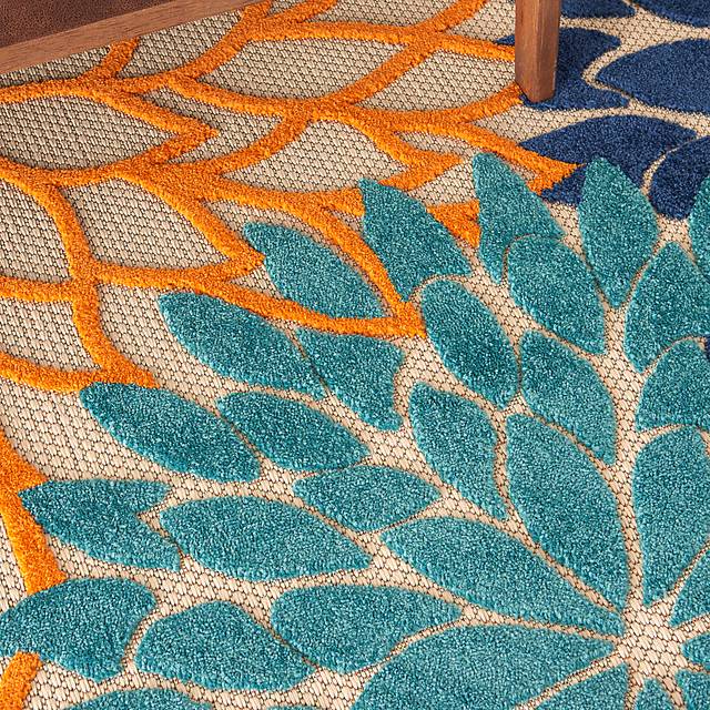 Audry Multi 8' x 11' Indoor/Outdoor Rug - Thumbnail - Image 6