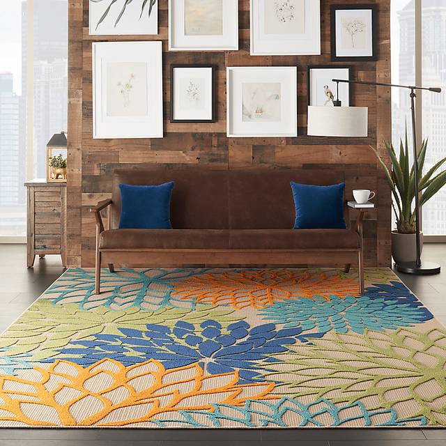 Audry Multi 8' x 11' Indoor/Outdoor Rug - Thumbnail - Image 8