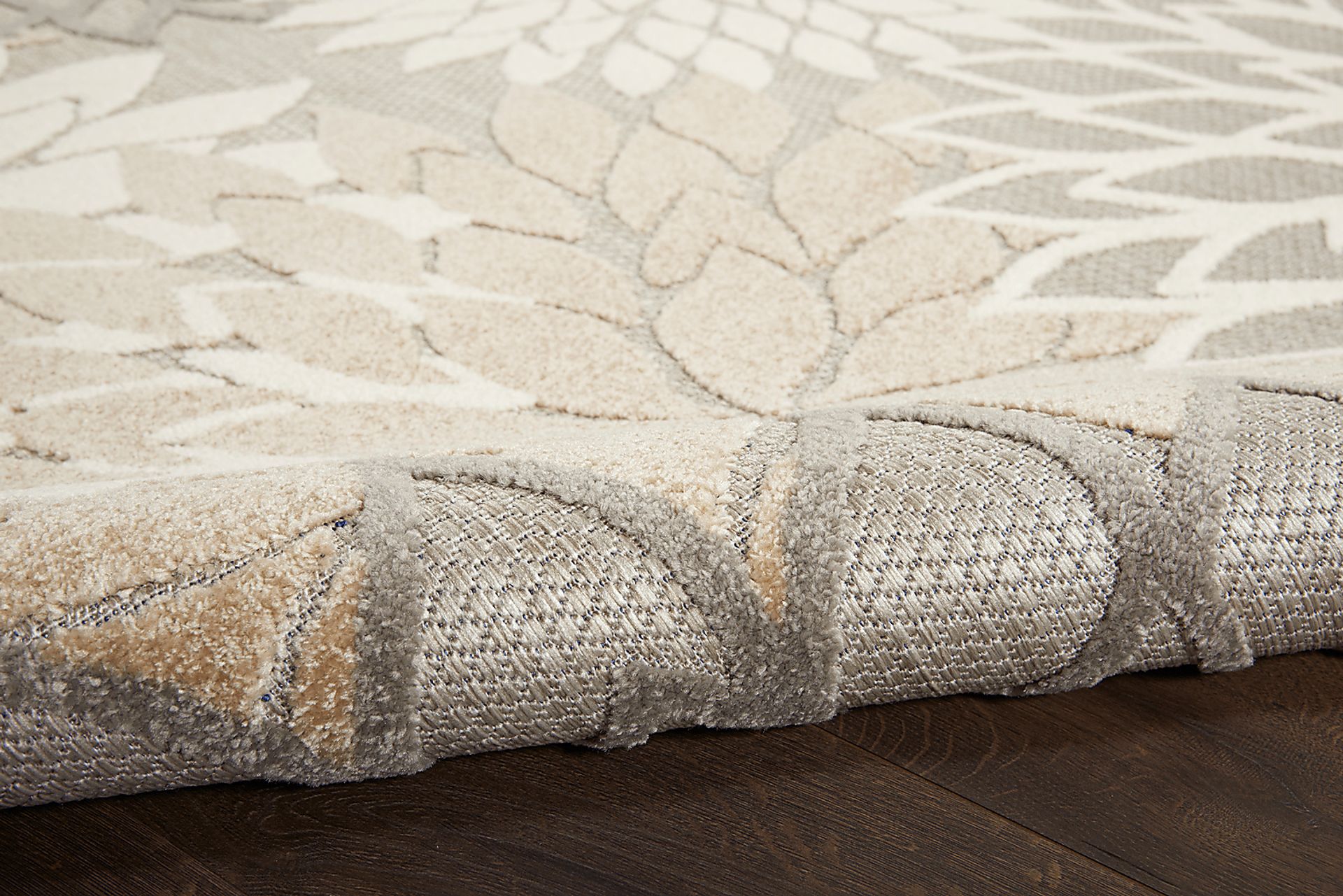 Audry Natural 5' x 8' Indoor/Outdoor Rug - Image 2