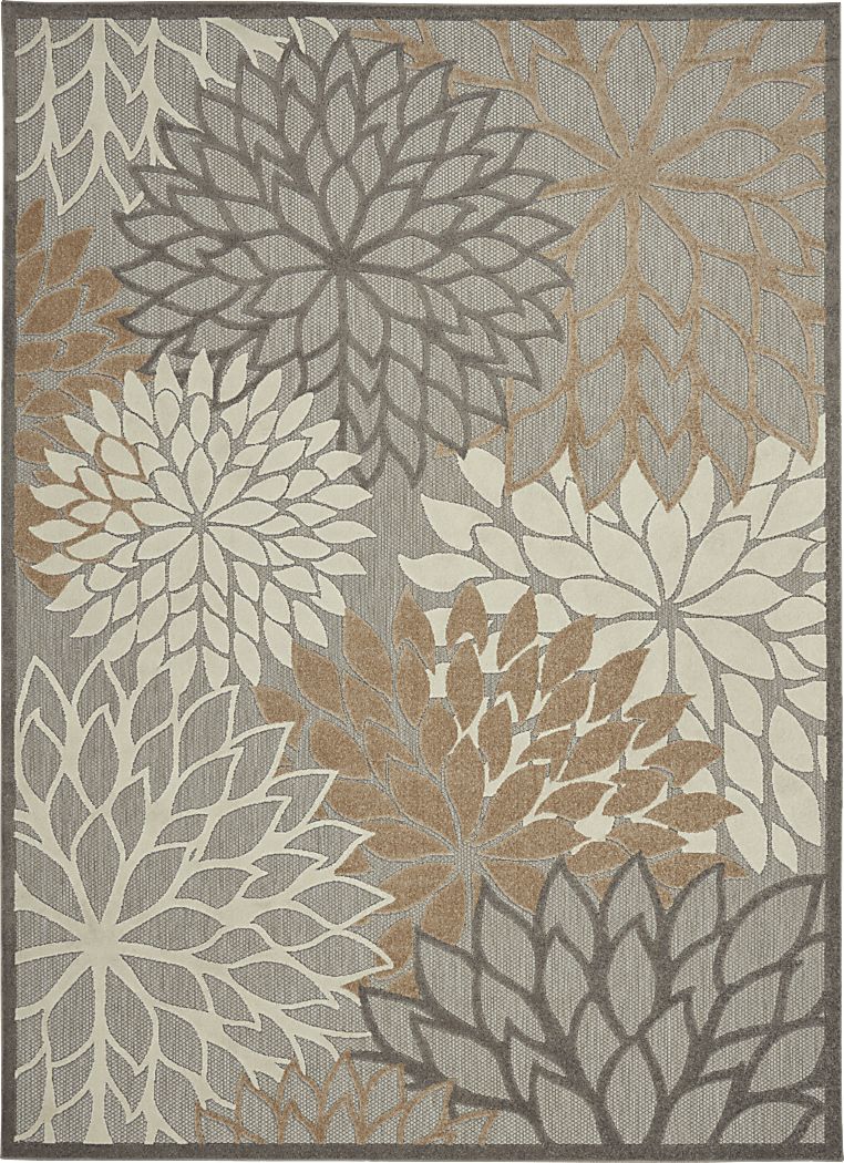 Audry Natural 8' x 11' Indoor/Outdoor Rug