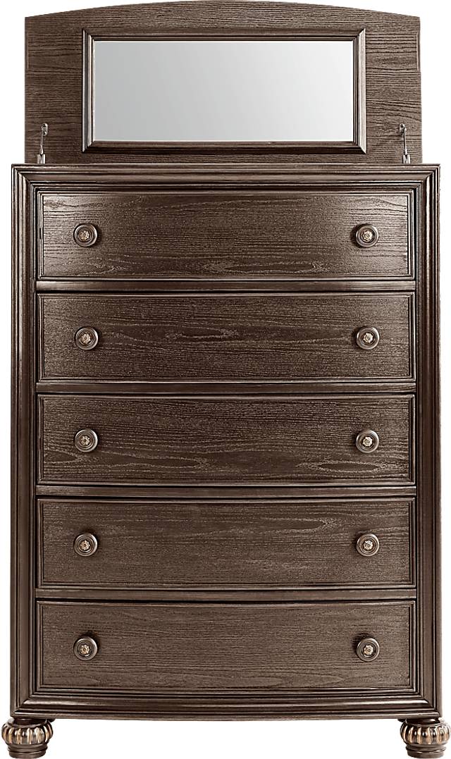 Augustine Brown Lift Top Chest - Thumbnail - Image 2